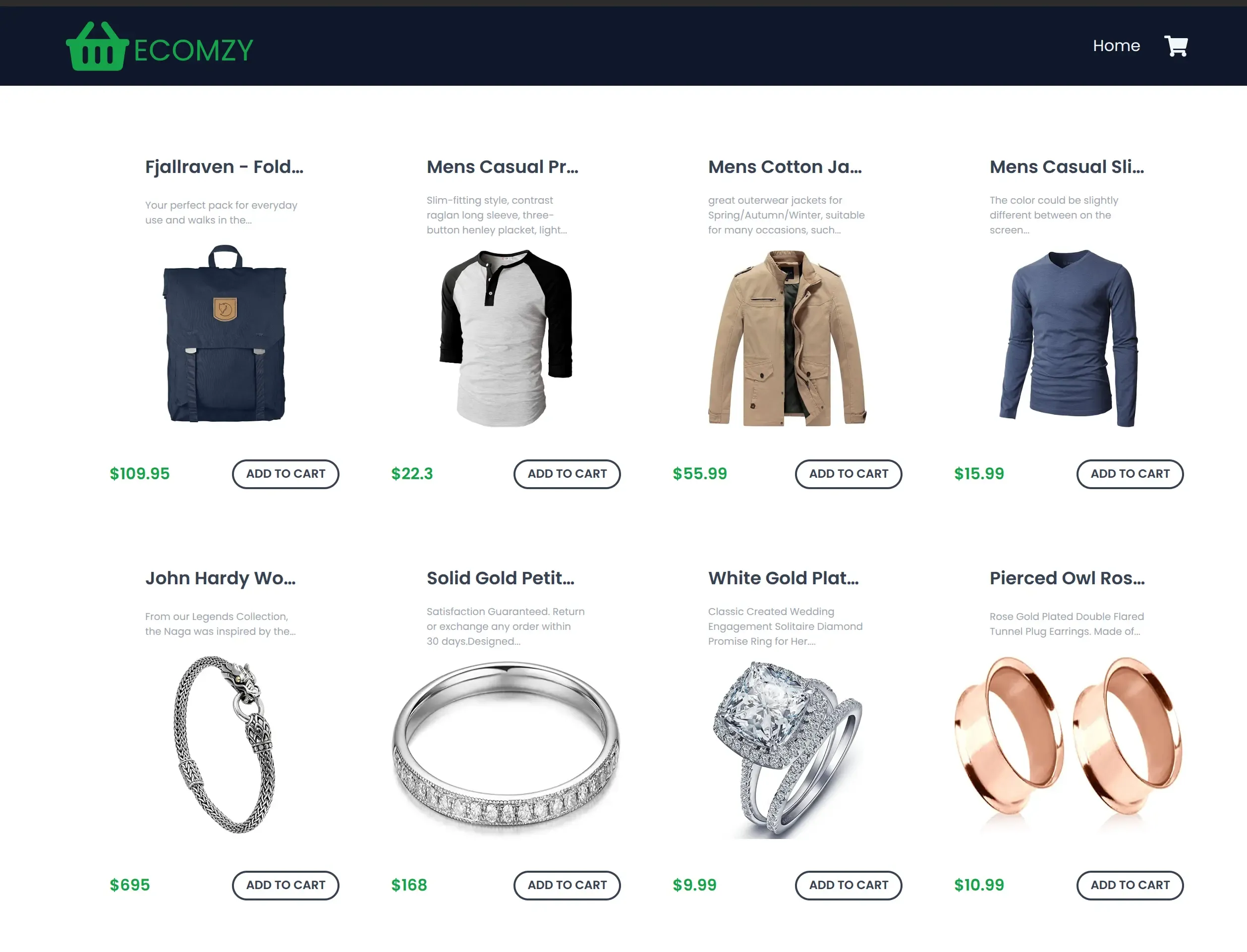 Ecomzy Shopping
