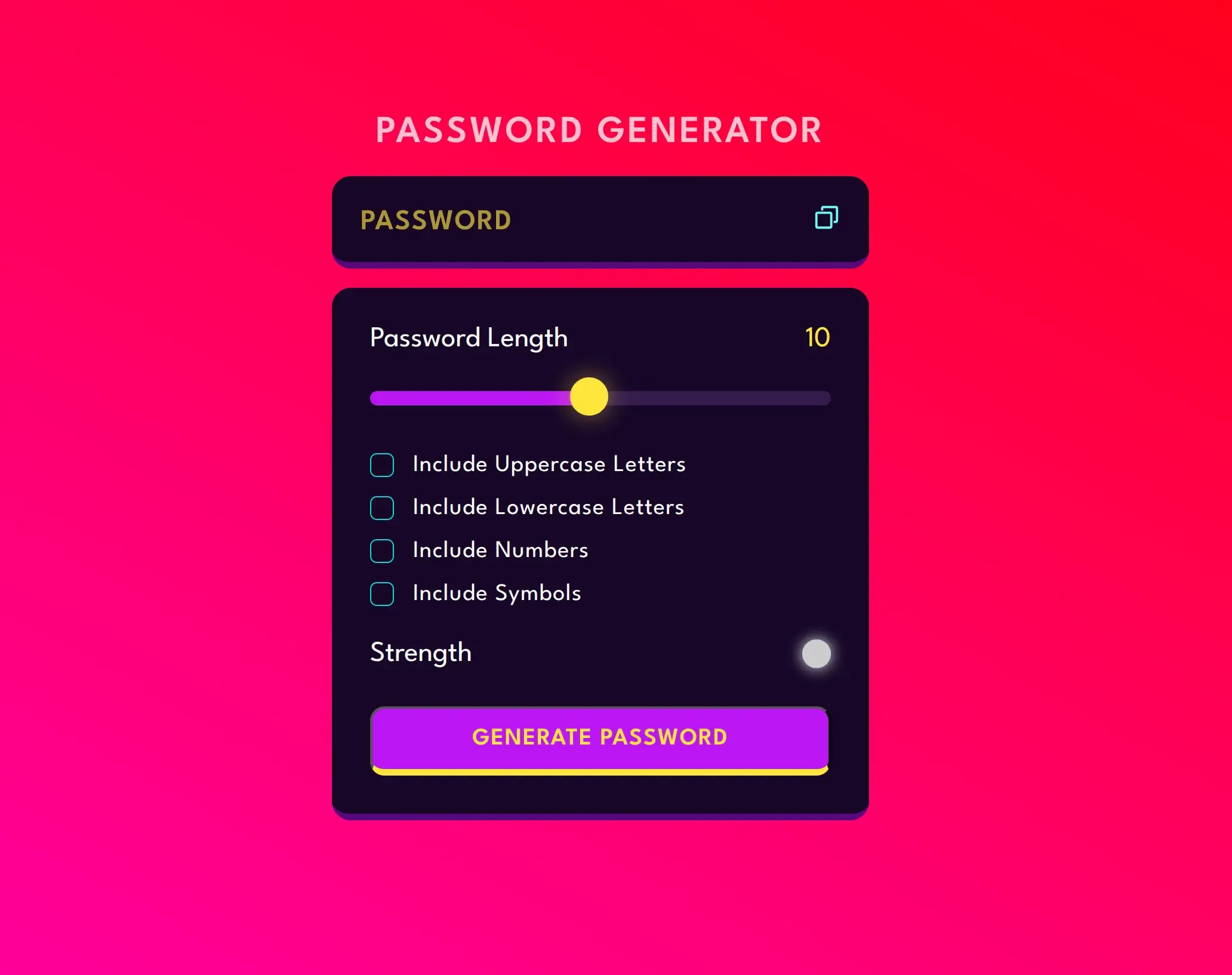 Password Generator