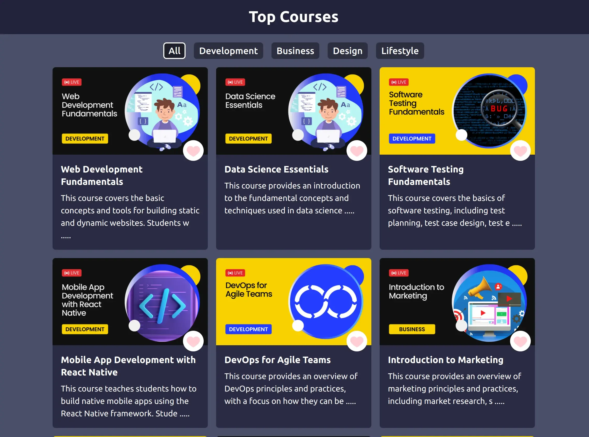 Top Course