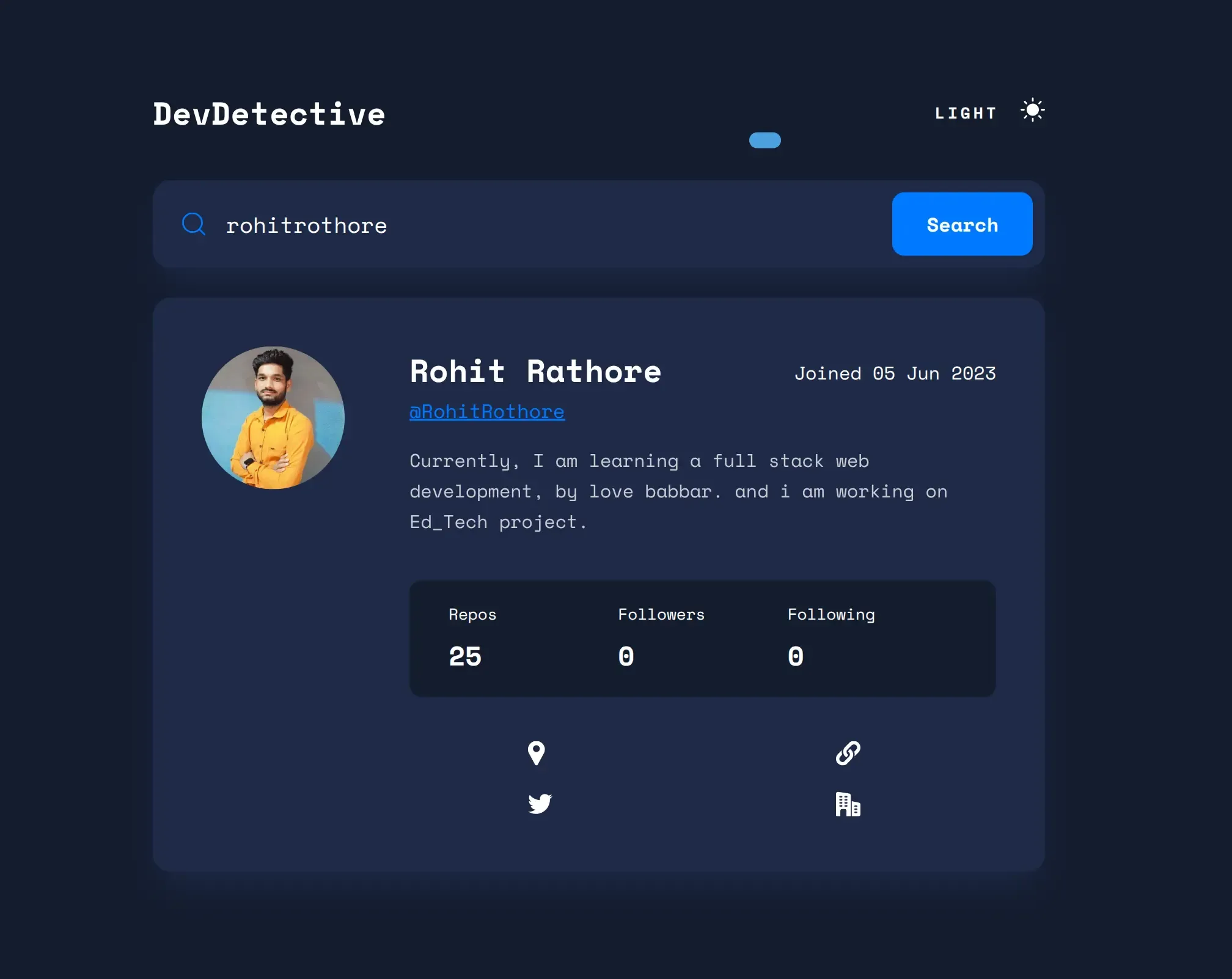 Dev Detective